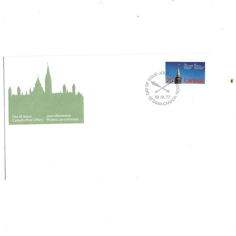 Lot of 10 First Day Covers from Canada (#76)